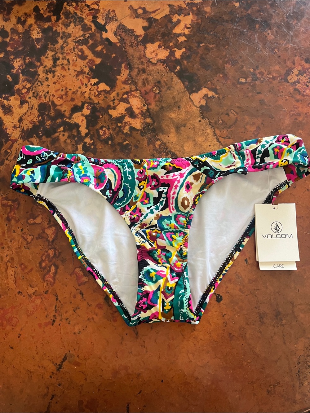 NWT Volcom Walk About Modest Bikini Bottoms